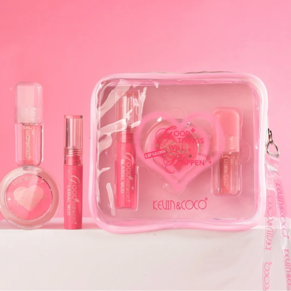 Kevin & Coco Mousse Kiss Lip & Cheek Kit | 2-in-1 Cream Tint | New & Sealed